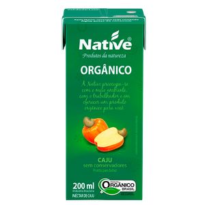 Néctar de Caju Orgânico Native 200ml