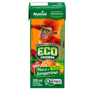 Suco Misto de Maçã e Tangerina Orgânico Native 200ml