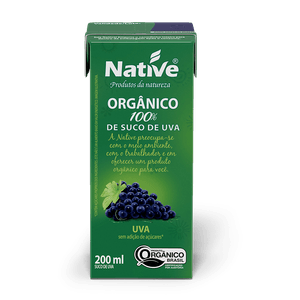 Suco de Uva Orgânico Native 200ml