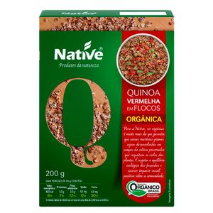 Quinoa Vermelha em Flocos Orgânica Native 200g