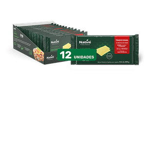 Lasanha Orgânica Native Display contém 12 unidades de 200gr