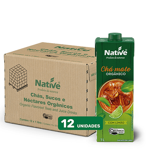 CHA MATE LIMAO ORG 12X1L