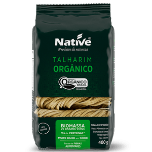 Talharim Orgânico Biomassa Native 400g