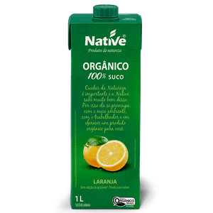 Suco de Laranja Orgânico Native 1L