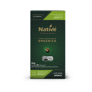 Café Orgânico Espresso em Cápsulas – Original – 10x5g